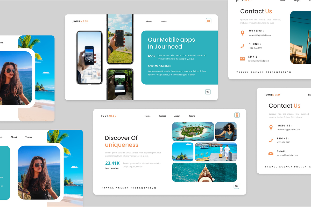 Travel Agency Google Slide, a Presentation Template by Annora Studio (Photo 2 of 5)