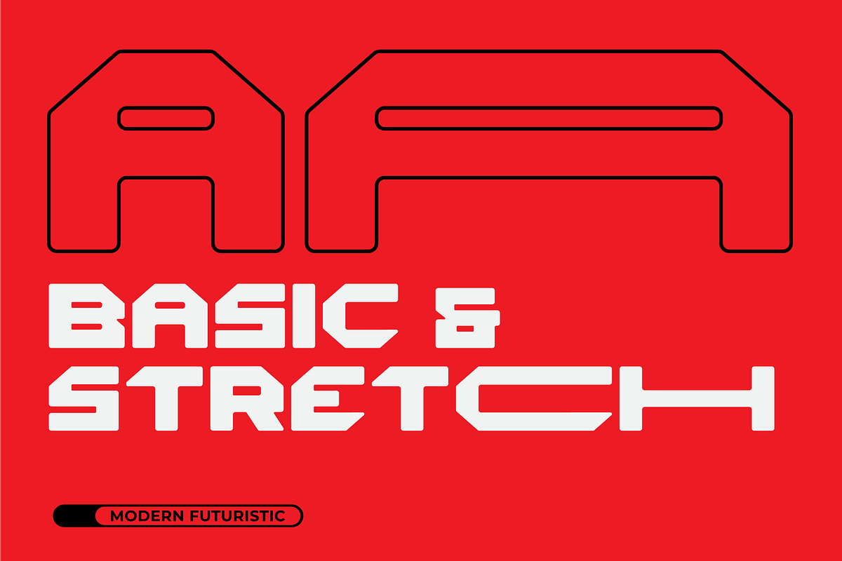 Alphatron - Futuristic Font, a Sans Serif Font by limitype (Photo 3 of 10)