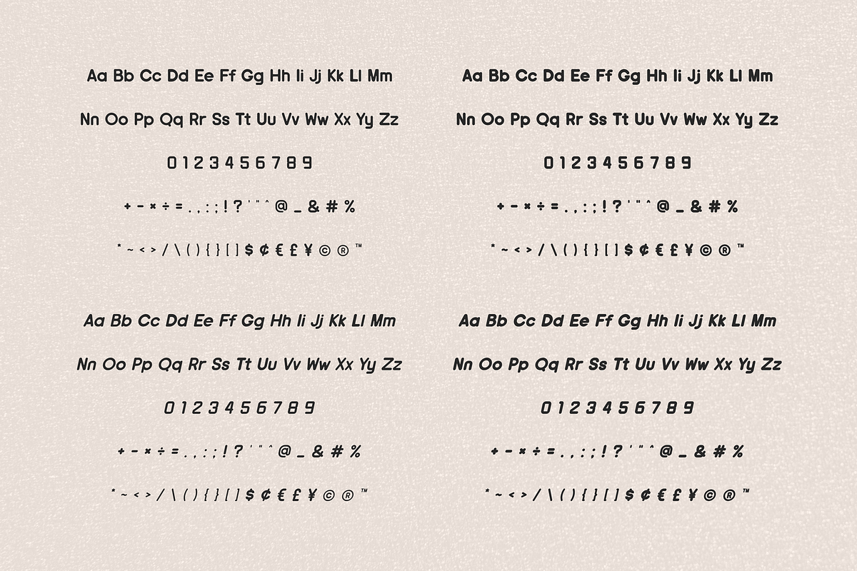 Rounded Sans Serif font - Oranica, a Sans Serif Font by ZoloDesignHub (Photo 4 of 8)