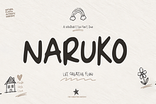 Naruko a playful handwritten