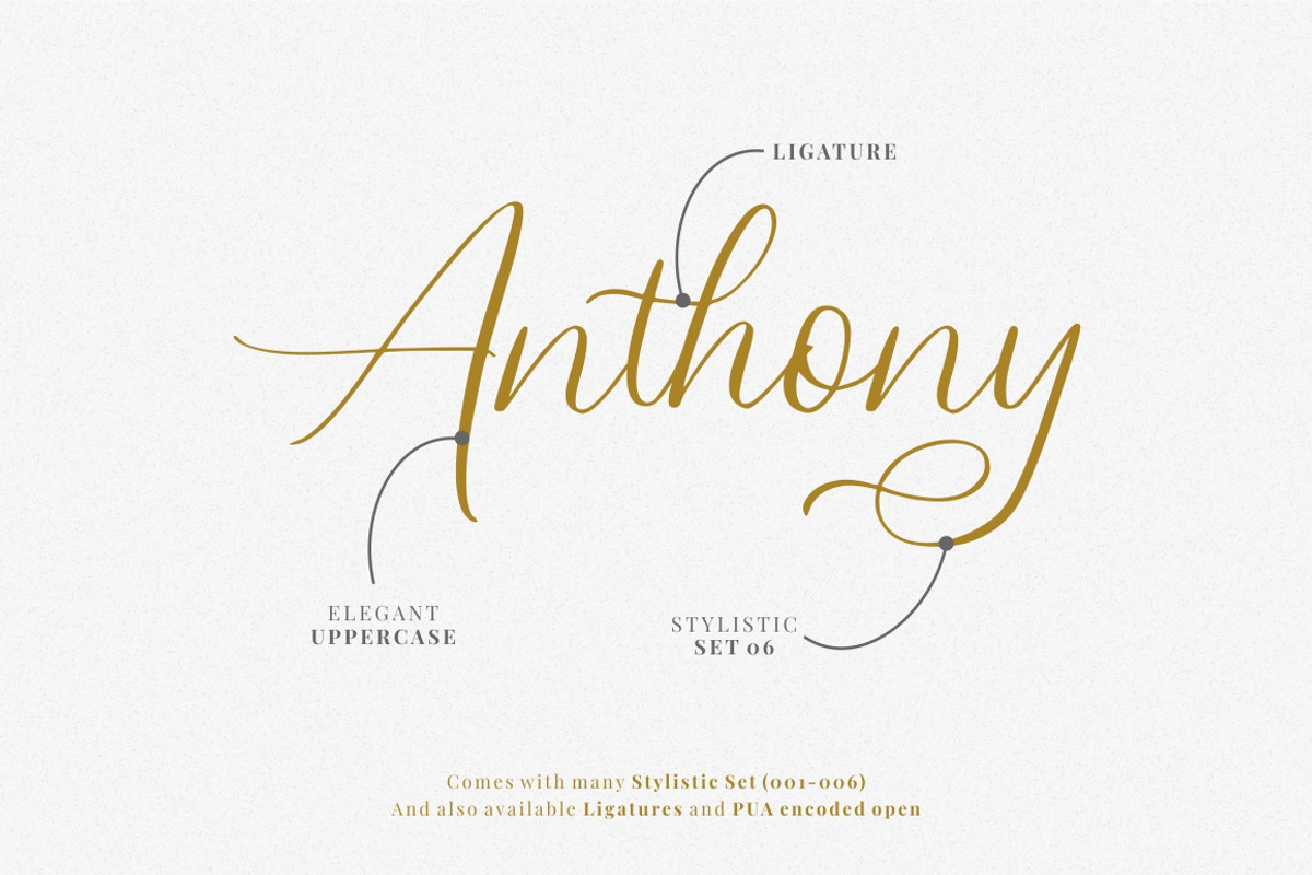 Swadery - Luxurious Font preview 3
