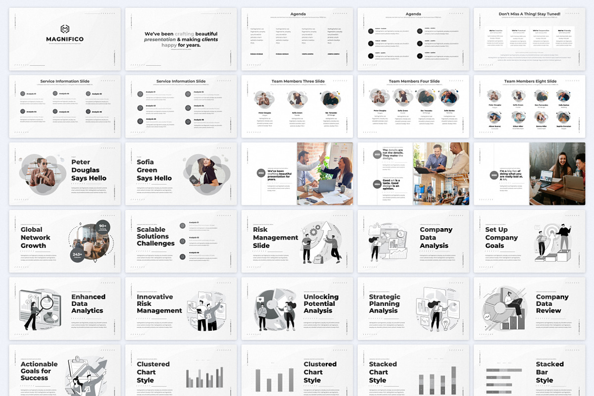 Pitch Deck PowerPoint, a Presentation Template by Pulsecolor (Photo 3 of 4)