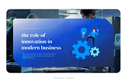 Innovation Business Keynote, a Presentation Template by Pixslides (Thumbnail 3 of 7)