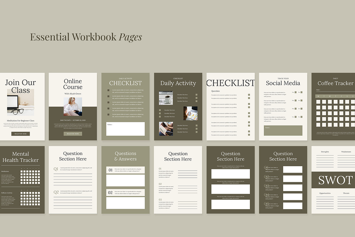 Taraman - Workbook Creator, a Magazine Template by Visuel Colonie® (Photo 10 of 12)