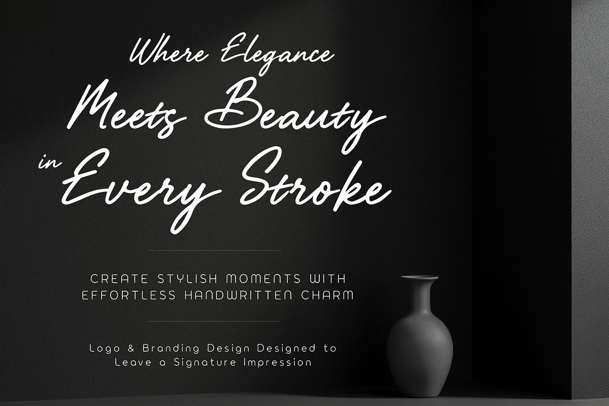 AIRFI - Signature Luxury Handwriten, a Handwritten Font by HypeWorksCo (Photo 5 of 13)