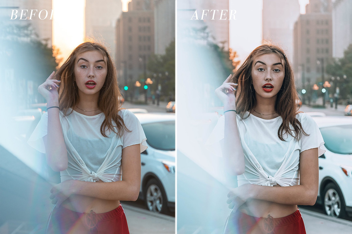 Mobile Lightroom Preset BRIGHT preview 2