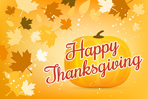 Thanksgiving Day Vector Illustration