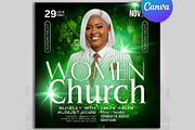 Church Women Canva Flyer, a Flyer Template by Design Up (Thumbnail 2 of 2)