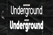 Under Trained- Urban Style, a Sans Serif Font by Arterfak Project (Thumbnail 2 of 12)