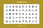 Domotics icons, an Outline Icon by Wencory (Thumbnail 1 of 2)