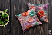 Rhinestones & Camellia Flower Papers, a Pattern Graphic by Creative Store (Thumbnail 5 of 5)