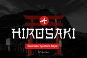 Hirosaki - Japanese Typeface, a Sans Serif Font by Ardyanatypes (Thumbnail 1 of 9)