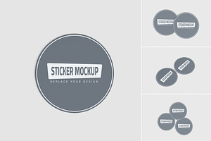 Sticker Mockup