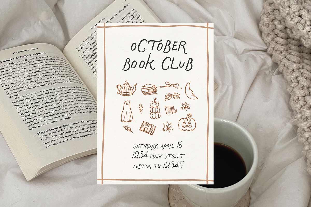 Cozy Autumn Hand Drawn SVG Elements, a Seasonal Illustration by Claire Emery Designs (Photo 6 of 6)