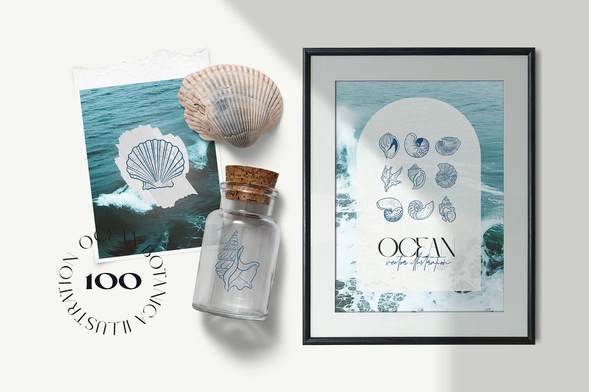 Ocean Botanica, an Animal Illustration by KetteCreate (Photo 2 of 13)