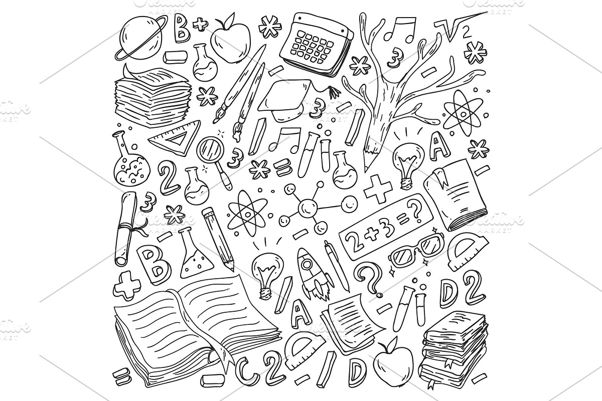 School, college, university, an Education Illustration by Doodle