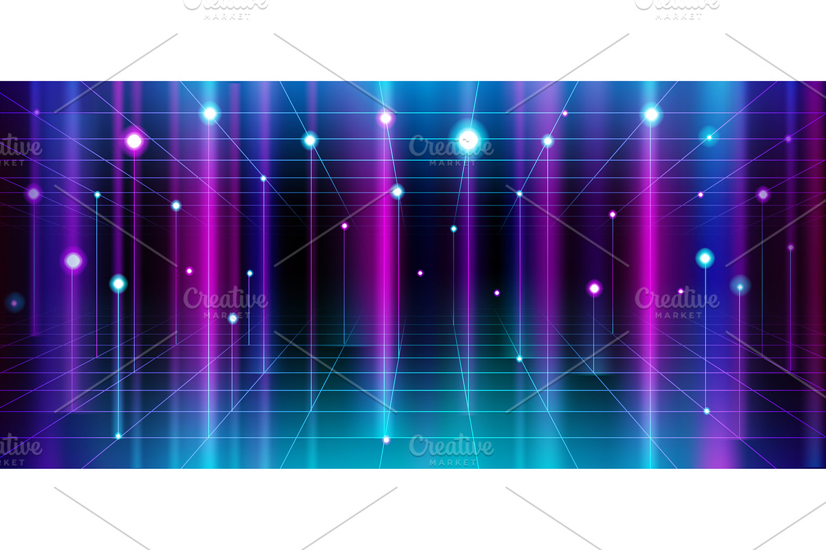 Abstract futuristic background, a Technology Illustration by art PVP - market