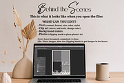 Boho Vertical Grad Card Template, a Card Template by InstaNoirDesigns (Thumbnail 6 of 9)