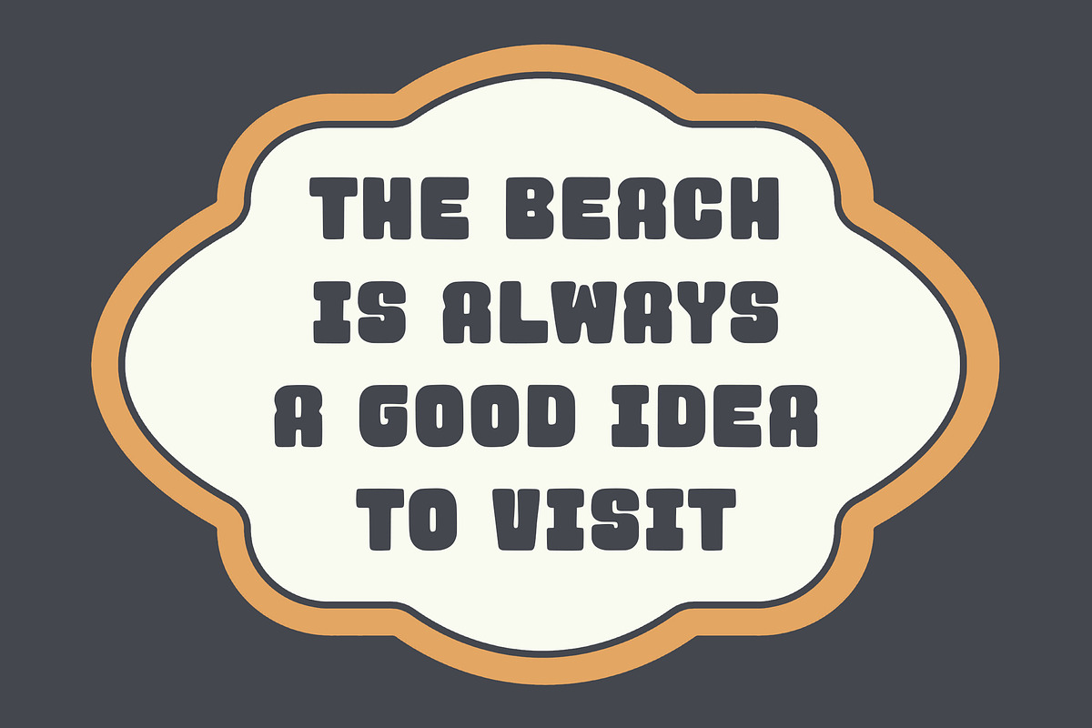 Cletus - Display Font, a Sans Serif Font by MERCI STUDIO (Photo 6 of 8)