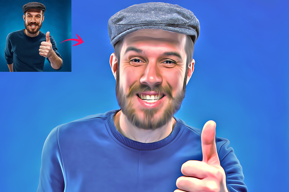 Digital Painting Photoshop Action, an Action Add-On by MRI STUDIO (Photo 8 of 25)