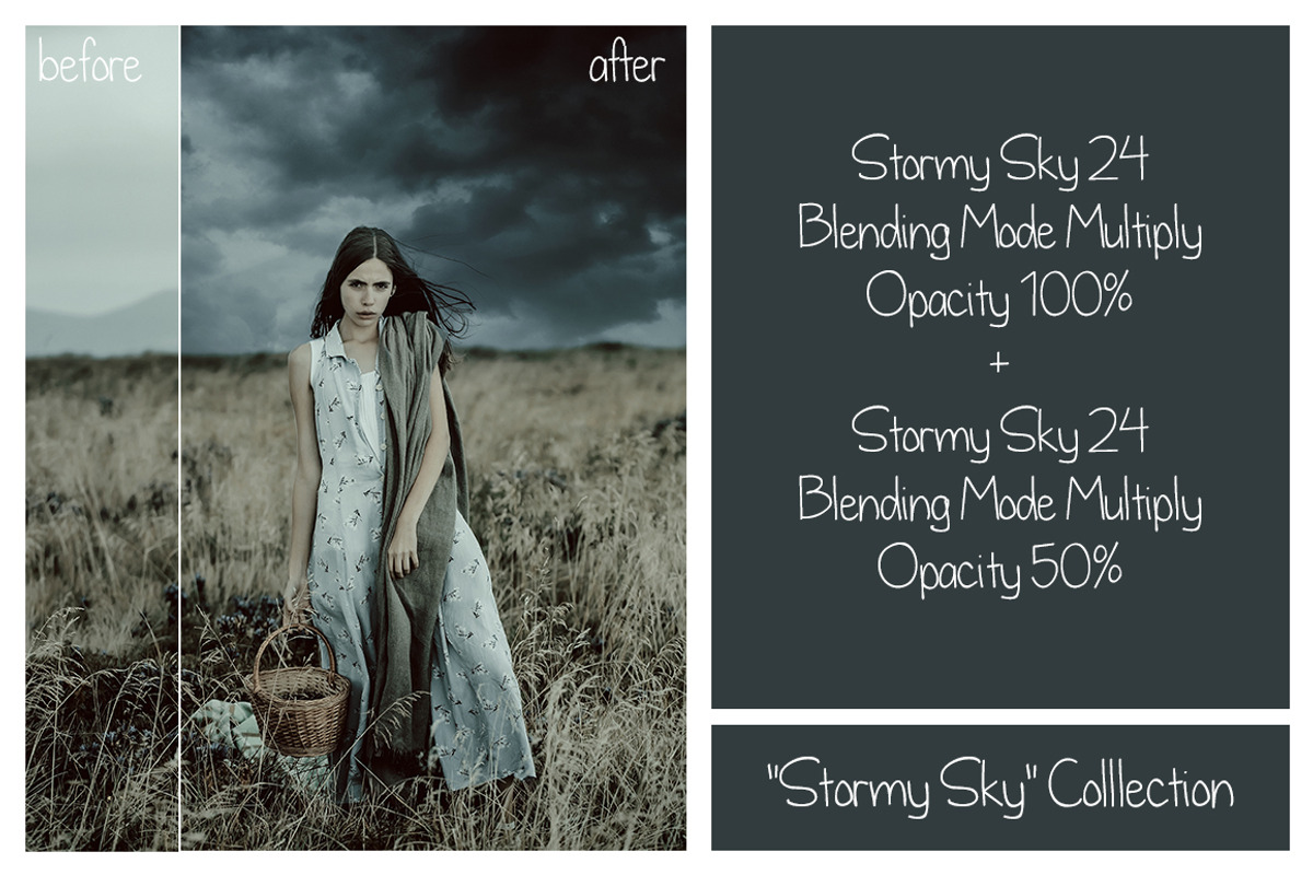 30 Stormy Sky Overlays, a Texture Graphic by LovePhotoMoment (Photo 4 of 11)