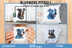 Cute Kawaii PitBull Dog Printable St