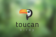 Toucan bird logo, a Branding & Logo Template by Mongkees (Thumbnail 1 of 3)