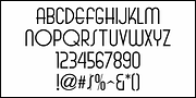 Wiltshire Dining JNL, a Sans Serif Font by Jeff Levine Fonts (Thumbnail 3 of 5)