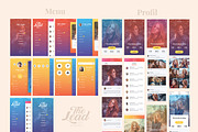 THE LEAD User Interface, an iPhone Mockup by Sladedesign (Thumbnail 8 of 8)