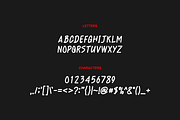 Exedays - Font, a Handwritten Font by artchiles_design (Thumbnail 4 of 5)