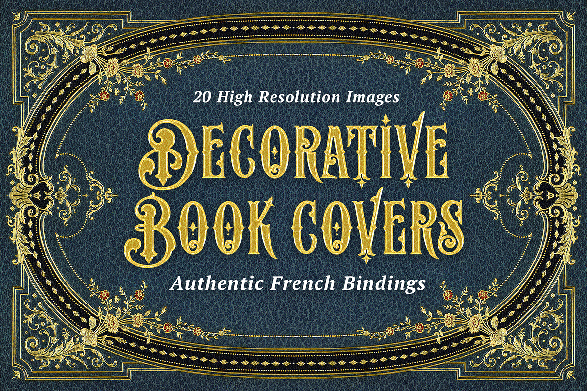 20 Decorative Book Covers, an Object Graphic by Sick Optix (Photo 1 of 5)