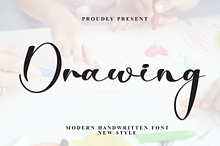 Drawing | Script Font