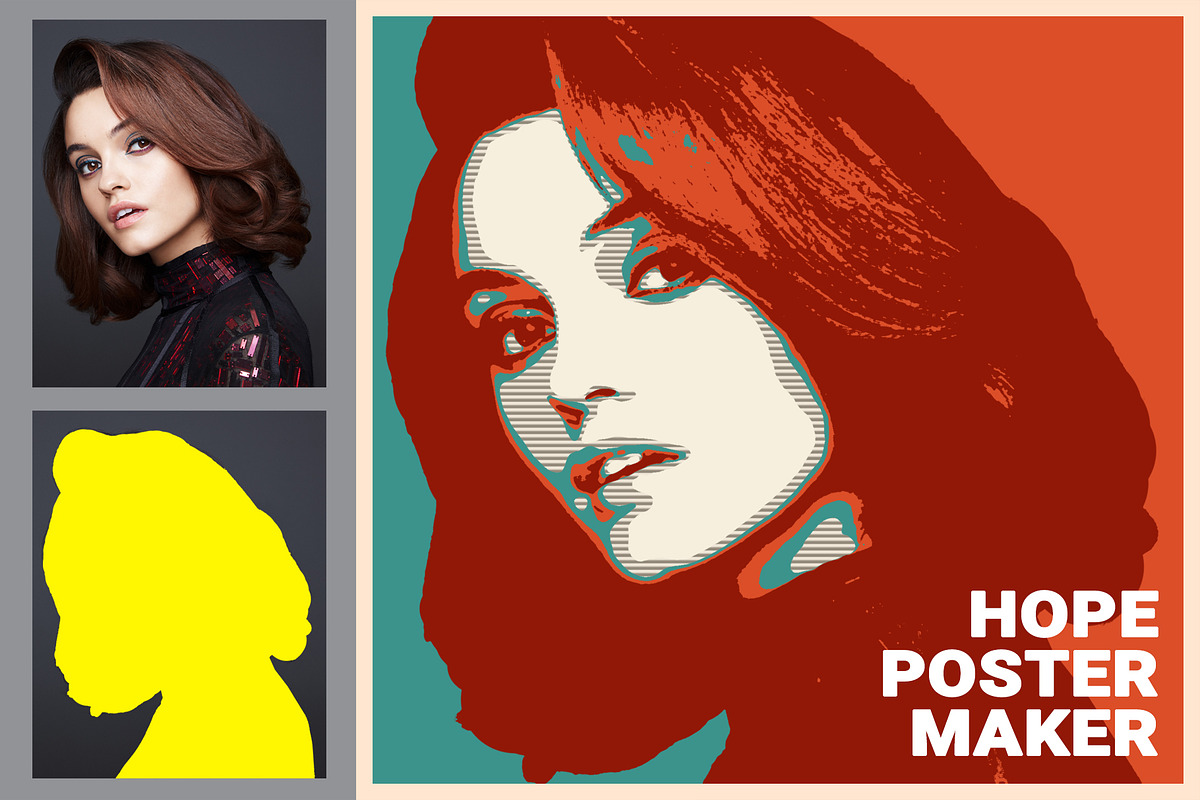 Hope Poster Maker PS action, an Action Add-On by PSD Action (Photo 9 of 15)