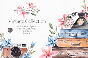 Vintage Collection Cliparts