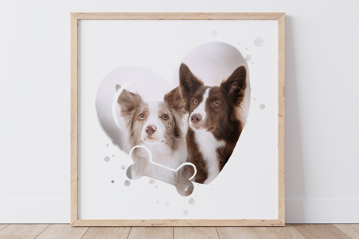 Dog's Photo Frames for Photoshop, an Object Graphic by BrownLeopard (Photo 4 of 5)