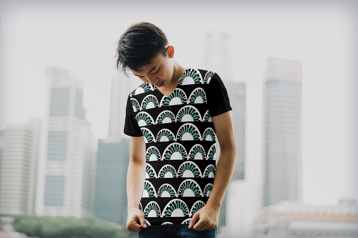 Black & White Pattern Collection, a Pattern Graphic by Pia Kolle (Photo 3 of 8)