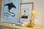 Sealife |  Poster Builder, an Object Graphic by KetteCreate (Thumbnail 2 of 12)