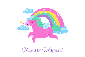 You Are Magical, Inscription On