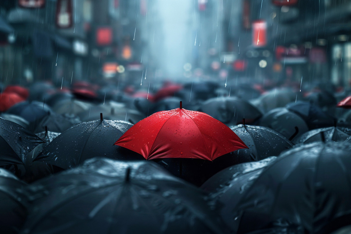 116 Umbrellas, a Background Photo by Handmadefont (Photo 10 of 14)