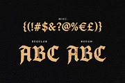 Zealot Typeface, a Blackletter Font by Tugcu Design Co. (Thumbnail 4 of 4)
