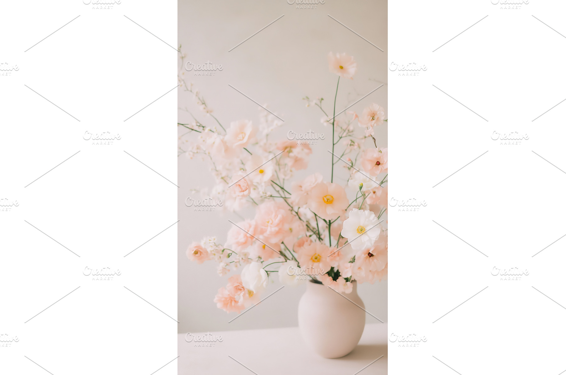 Delicate arrangement of peach and, a Nature Photo by Lermont51