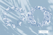 Graphic Blue 3 Wedding Collection, an Object Graphic by Knopazyzy (Thumbnail 11 of 14)