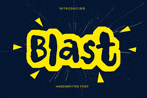 Blast | Bold and Playful Font