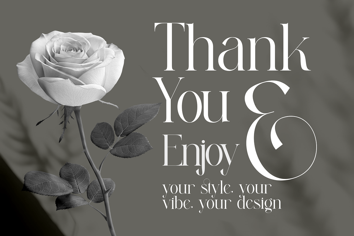 Miling Modern Serif Typeface, a Serif Font by Alfinart (Photo 10 of 10)