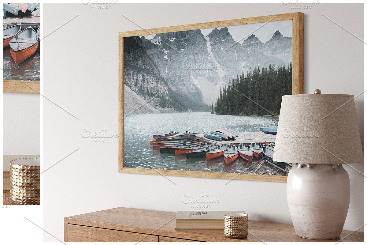Frame & Wall Mockup Bundle, a Print Template by Yuri-U (Photo 20 of 25)