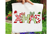 Christmas Alphabet Sublimation, an Illustration by OK Design (Thumbnail 7 of 7)