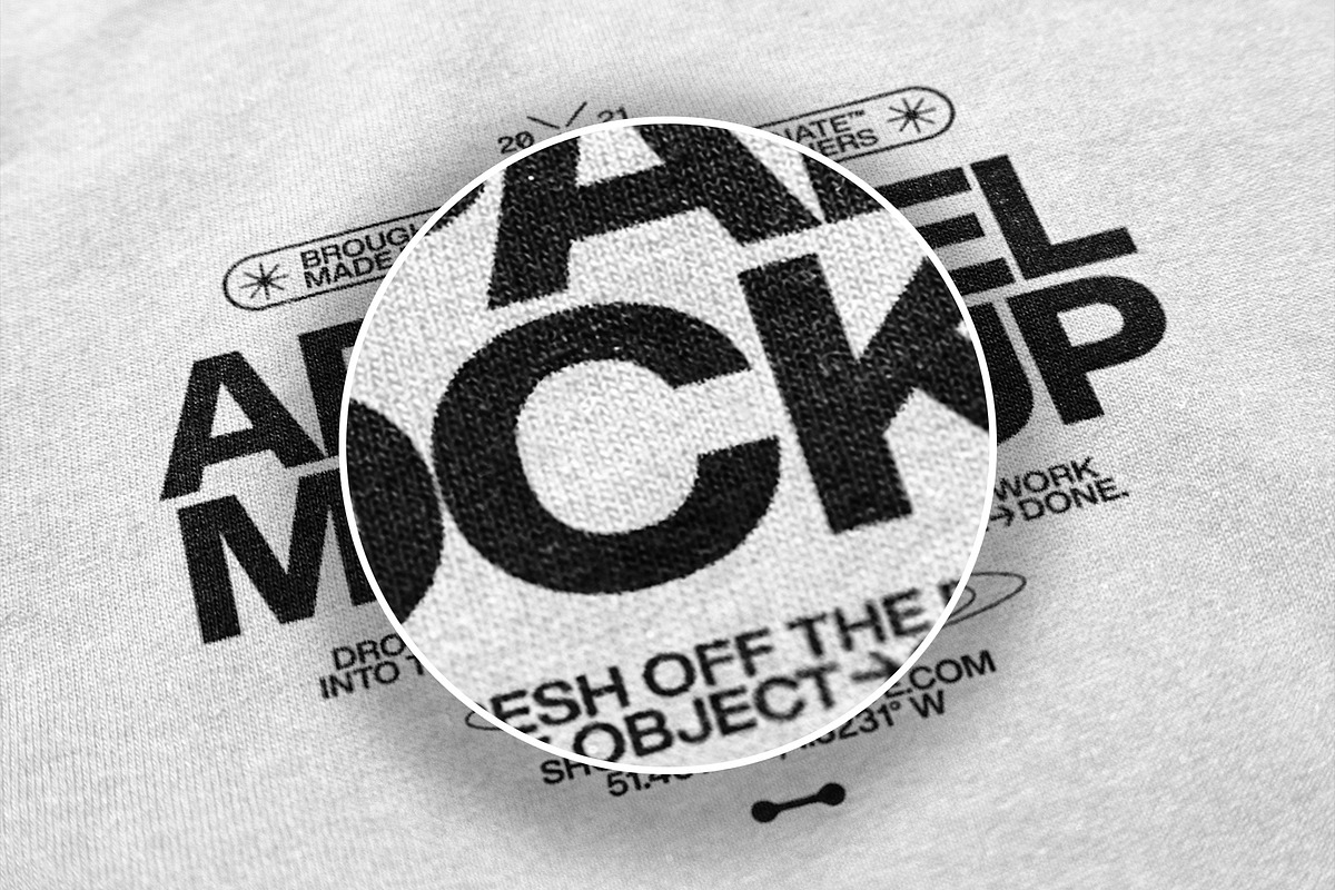 Apparel Logo Mockup, a Print Template by Studio Innate (Photo 4 of 6)