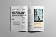 The Best Magazine Layout Design, a Magazine Template by Swayang (Thumbnail 7 of 22)