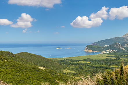Summer Buljarica Beach, Adriatic Sea, Montenegro, a Nature Photo by YuriyB