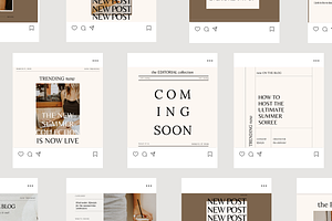 Editorial Instagram Template
